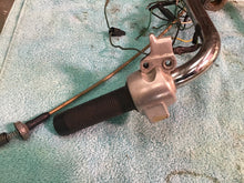 Load image into Gallery viewer, 1978 Honda Express handle bars with wires and switches
