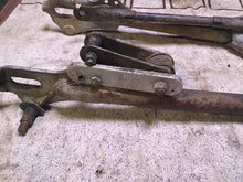 Load image into Gallery viewer, 1978 Yamaha YZ80 swing arm rear brake travel arm chain guide DUAL SHOCK