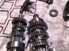 Load image into Gallery viewer, 1978 Honda Hawk CB400T tranny transmission shift forks gears shift cam