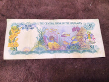 Load image into Gallery viewer, Central Bank of the Bahamas $1 Queen Elizabeth II One Dollar Bill