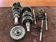 Load image into Gallery viewer, 1974 Penton KTM Hare Scrambler 250 transmission gears shift forks tranny