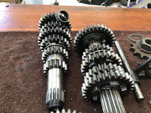Load image into Gallery viewer, 1974 Penton KTM Hare Scrambler 250 transmission gears shift forks tranny