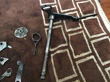 Load image into Gallery viewer, 1974 Suzuki TS100 shift shaft shifting hardware gear selector spring