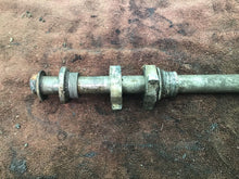 Load image into Gallery viewer, 1990 HONDA CR125R CR125 rear axle rear axle spacers chain adjuster hardware