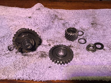 Load image into Gallery viewer, 1975 Yamaha DT100 kickstart spindle kick start primary secondary Gear