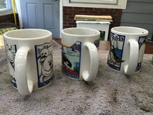 Load image into Gallery viewer, Set of 5 commemorative Sea World of Cleveland Coffee Mug Tea Cup 3 3/4" Tall