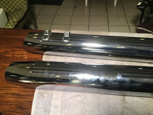 Load image into Gallery viewer, stock oem slip on mufflers harley touring exhaust roadglide flh electraglide 95+