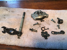 Load image into Gallery viewer, 1985 HONDA XL80 XL 80 shift shaft assembly shifter rod oil pump gear selector