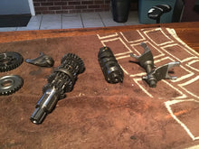 Load image into Gallery viewer, 1999 Honda XR100 XR100R complete transmission tranny gears shift forks shift cam