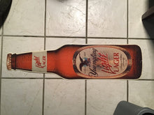 Load image into Gallery viewer, Yuengling Light Lager Beer Bottle tin 39x10 inches