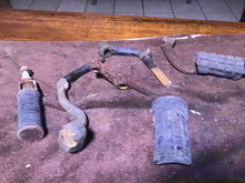 Load image into Gallery viewer, 1974 - 1977 Suzuki GT 380 GT380 foot pegs mounts passenger pegs foot peg lot