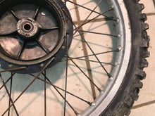 Load image into Gallery viewer, 1977 1978 Yamaha DT250 front wheel 21’