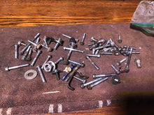 Load image into Gallery viewer, 1994-1998 Kawasaki KX125 hardware bolts miscellaneous engine bolts nut