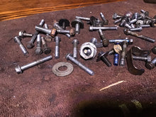 Load image into Gallery viewer, 1994-1998 Kawasaki KX125 hardware bolts miscellaneous engine bolts nut
