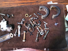 Load image into Gallery viewer, 2008 06-16 Honda CRF150F CRF misc chassis hardware tank strap Perch bolts spring