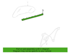 Load image into Gallery viewer, Driver Side Front Door Window Outer Sealing Strip - GM (10313427)