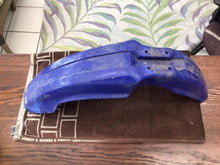 Load image into Gallery viewer, 2005 00-05 YZ450F YZ 450F OEM Front Fender Splash Guard Yamaha Blue YZ250 YZ125