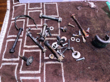 Load image into Gallery viewer, 1989 Honda Cr80r Cr80 misc chassis frame hardware mounts bolts OEM