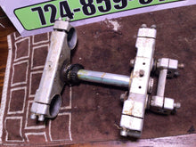 Load image into Gallery viewer, 1991 KTM MX250 triple tree top steering stem complete fork clamps
