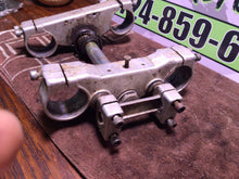 Load image into Gallery viewer, 1991 KTM MX250 triple tree top steering stem complete fork clamps