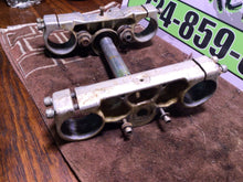 Load image into Gallery viewer, 1991 KTM MX250 triple tree top steering stem complete fork clamps