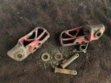 Load image into Gallery viewer, 1991 KTM 250 EXC MX Foot Pegs mounts hardware