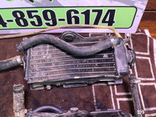 Load image into Gallery viewer, 1989 honda cr125 radiator shrouds rads cooling hoses radiators