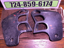 Load image into Gallery viewer, HONDA CR125 1989 RADIATOR SHROUDS, OEM HONDA RIGHT/ LEFT RAD GAS TANK SHROUDS