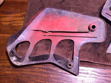 Load image into Gallery viewer, HONDA CR125 1989 RADIATOR SHROUDS, OEM HONDA RIGHT/ LEFT RAD GAS TANK SHROUDS