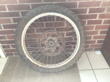 Load image into Gallery viewer, 1995 KTM Dirt Bike Front Wheel Rim Tire Rotor 300 EXC