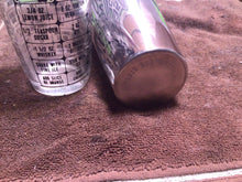 Load image into Gallery viewer, VTG 2-Pc Bartender's Shaker Pint Bar Glass SS Cocktail and Mixed Drink Recipes