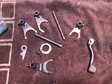 Load image into Gallery viewer, 86 1986 LT230S QUADSPORT 230 LT S TRANSMISSION SHIFT DRUM FORKS FORK LT230