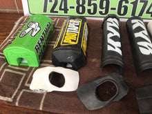 Load image into Gallery viewer, 2003 03-22 KX125 KX 125 handle bar pad lot fork covers bar pad cover KYB Acerbis