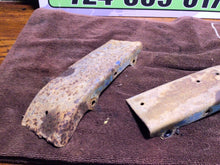 Load image into Gallery viewer, 1987 SUZUKI QUADRUNNER 230 LT230E 2X4 OEM REAR SKID PLATE GUARD SHIELD PAIR