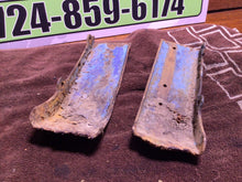 Load image into Gallery viewer, 1987 SUZUKI QUADRUNNER 230 LT230E 2X4 OEM REAR SKID PLATE GUARD SHIELD PAIR