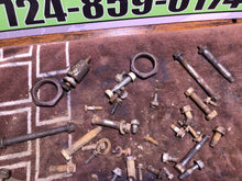 Load image into Gallery viewer, 1988-2004 Yamaha Warrior 350 miscellaneous chassis hardware axel nuts motor moun