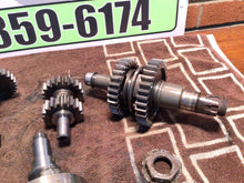 Load image into Gallery viewer, 1999 Yamaha Warrior 350 Oem Transmission Tranny Gears Shafts Drums counter