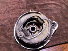 Load image into Gallery viewer, 74 75 76 HONDA XL175 XL 175 REAR BRAKE PANEL HUB DRUM W/ ARM 43100-362-010