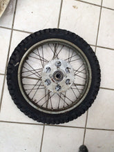 Load image into Gallery viewer, 1975 - 1977 Honda XL175 XL 175 Rear Wheel Tire Rim Hub