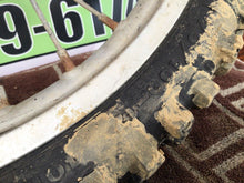 Load image into Gallery viewer, 1986 - 1995 Suzuki RM80 RM 80 Front Wheel Tire Rim Hub Assembly 17X1.40
