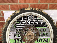 Load image into Gallery viewer, 1986 - 1995 Suzuki RM80 RM 80 Front Wheel Tire Rim Hub Assembly 17X1.40