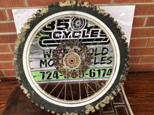 Load image into Gallery viewer, 1986 - 1995 Suzuki RM80 RM 80 Front Wheel Tire Rim Hub Assembly 17X1.40