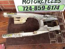 Load image into Gallery viewer, 1991-2004 Suzuki RM80 RM85 Swingarm with bolt and chain guard 61000-03B21 1995