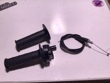 Load image into Gallery viewer, 7/8" 22MM Throttle Twist Tube Handle Bar Sleeve Grips Throttle Cable KAwasaki G3