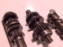 Load image into Gallery viewer, 1983 Honda XR100 OEM ENGINE TRANSMISSION TRANNY ASSEMBLY GEARS shift fork drum