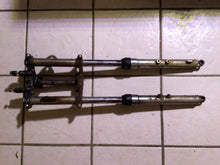 Load image into Gallery viewer, 1972 Suzuki TS90 Enduro 90cc Front Suspension Forks For Parts triple tree head