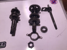 Load image into Gallery viewer, 1978 78 Suzuki SP 370 SP370 transmission gears tranny shift shaft