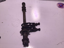 Load image into Gallery viewer, 1978 78 Suzuki SP 370 SP370 rear axle chain adjusters spacers rear axle bolt