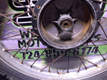 Load image into Gallery viewer, 1978 SUZUKI SP370 SP 370 Front wheel front brake drum spokes