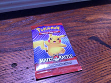 Load image into Gallery viewer, 1X 2022 Pokemon Match Battle McDonalds Promo Sealed Booster Card